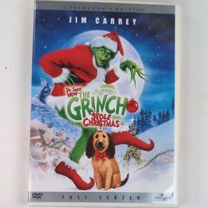 Universal How the Grinch Stole Christmas DVD - Red and Green